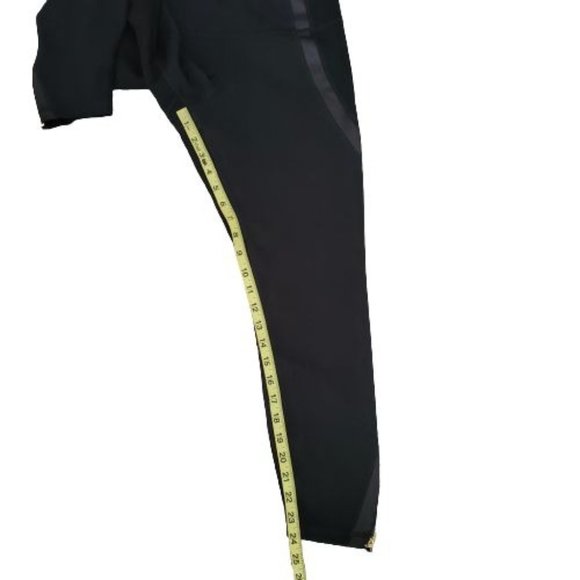 Old Navy High-Rise 7/8-Length Ponte-Knit Ankle-Zip Moto Street Leggings Small - Picture 9 of 15